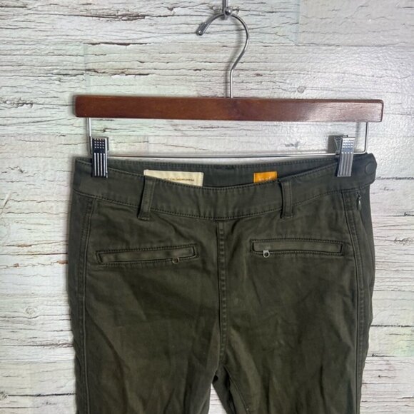 Anthropologie Pilcro and the Letterpress Size 26 Green Fit Superscript Pants - Picture 3 of 8